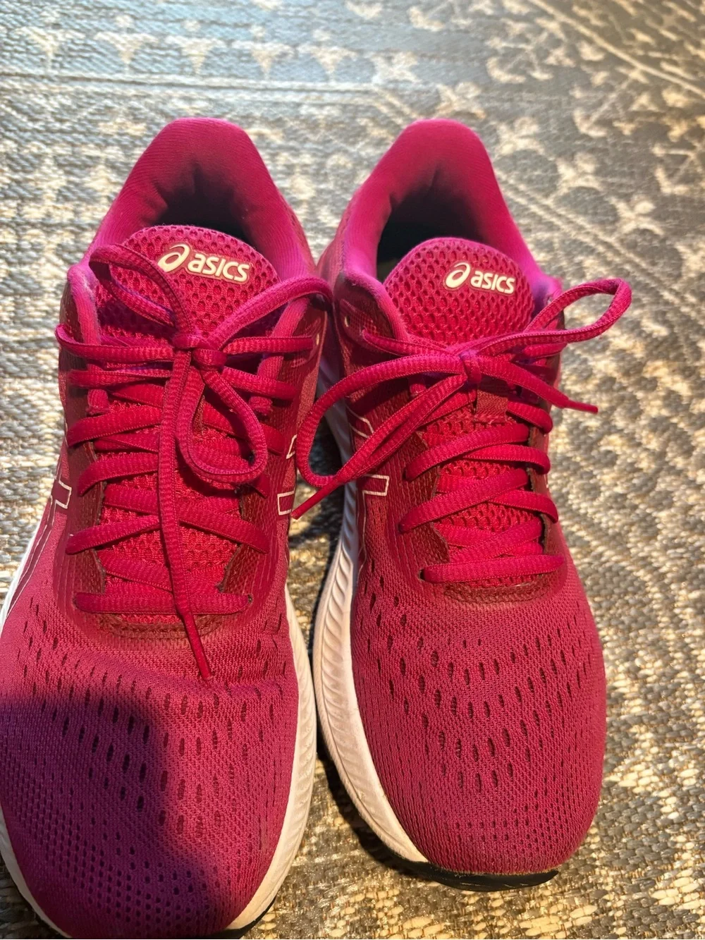ASICS Women's Athletic Running Shoes - Fuchsia Pink